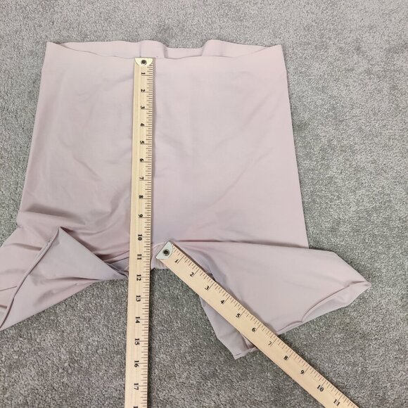 Women's Seamless Slip Shorts Size S Pink Powder High Waist Slimming Compression - Picture 5 of 5